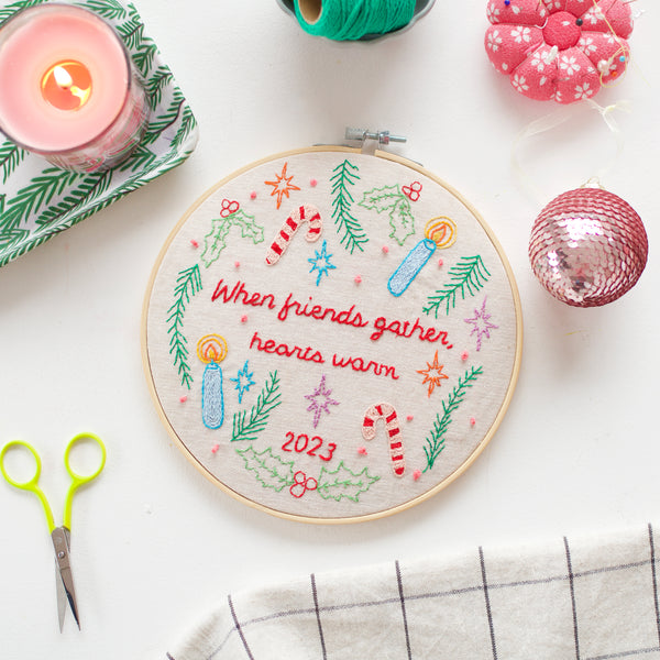 Free Christmas Embroidery Pattern