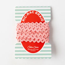 Load image into Gallery viewer, 4 x Metres of Ric Rac Trimming on Colourful Bobbin