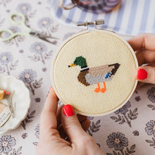 Load image into Gallery viewer, Duck Cross Stitch Kit