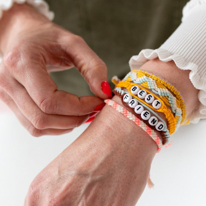 Alphabet Beads for Friendship Bracelets – Cotton Clara