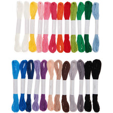 Load image into Gallery viewer, Bumper pack of Embroidery Threads - 24 Skeins