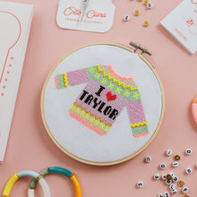 Load image into Gallery viewer, I Love Taylor Mini Cross Stitch PDF Pattern – Instant Download