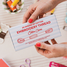 Load image into Gallery viewer, 24 Skeins of Embroidery Thread - Mixed Colours