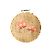 Load image into Gallery viewer, Toadstool Cross Stitch Kit
