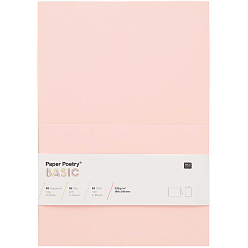 Pink B6 Cards