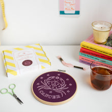 Load image into Gallery viewer, Cancer Embroidery Hoop Kit