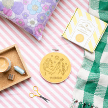Load image into Gallery viewer, Virgo Embroidery Hoop Kit