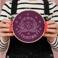 Load image into Gallery viewer, Cancer Embroidery Hoop Kit