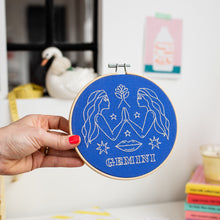 Load image into Gallery viewer, Gemini Embroidery Hoop Kit
