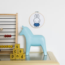 Load image into Gallery viewer, Miffy Blue Cross Stitch Hoop Kit