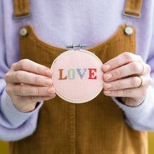 Load image into Gallery viewer, Love Cross Stitch Kit