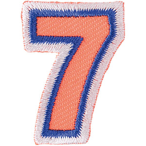 Iron on Number Patches