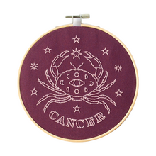 Load image into Gallery viewer, Cancer Embroidery Hoop Kit