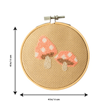 Load image into Gallery viewer, Toadstool Cross Stitch Kit