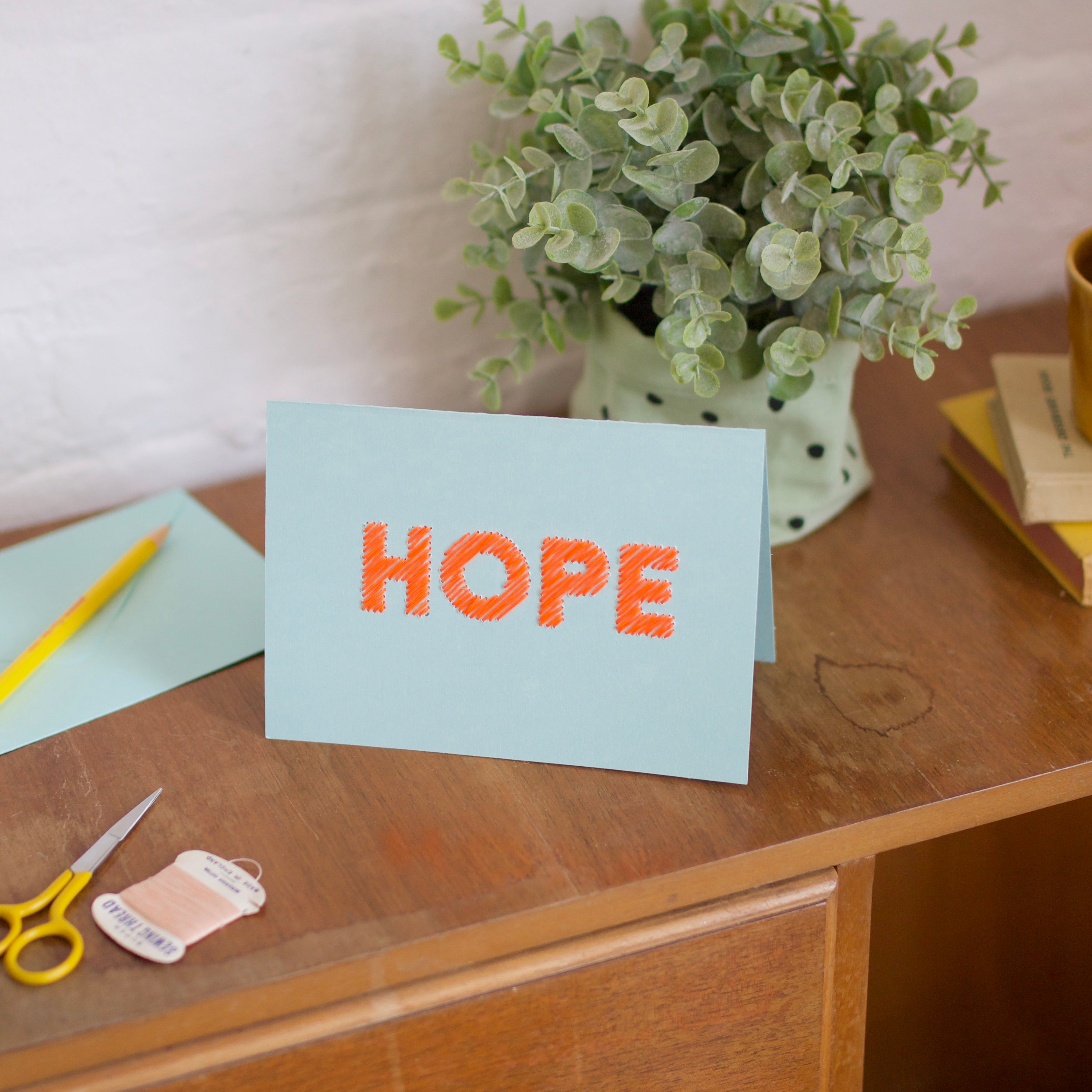 A simple stitched card tutorial...