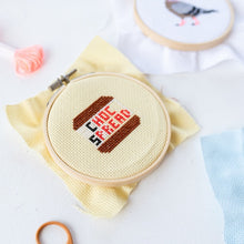 Load image into Gallery viewer, Choc Spread Cross Stitch Kit
