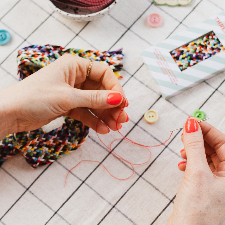 Thread Plait for Sewing & Mending