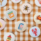 Oat Milk Cross Stitch PDF Pattern – Instant Download