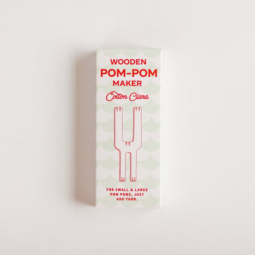 Wooden Pom Pom Maker