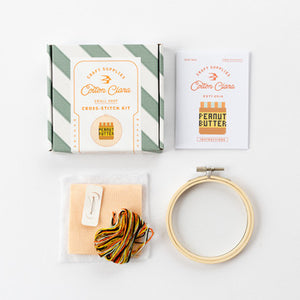 Hot Sauce Cross Stitch Kit
