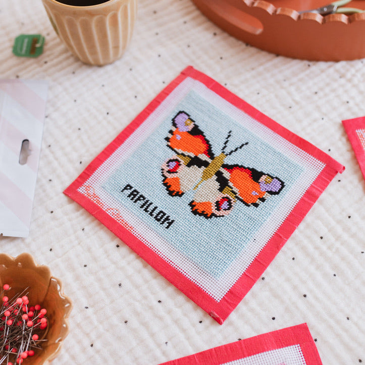 Beginner Needlepoint Kit - Butterfly