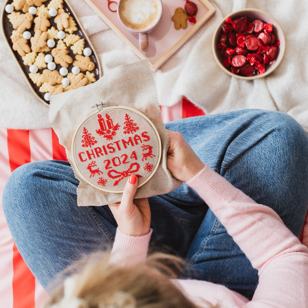 Christmas Year Cross Stitch Kit 2025