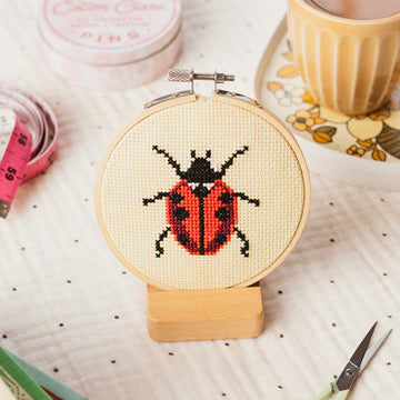 Ladybird Beginner Cross Stitch Kit
