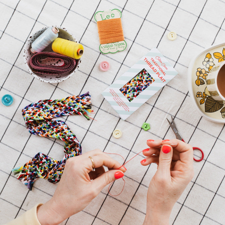 Thread Plait for Sewing & Mending