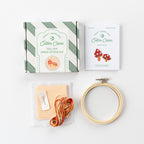 Toadstool Cross Stitch Kit - Red