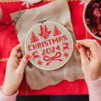 Christmas Year Cross Stitch Kit 2025