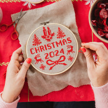 Load image into Gallery viewer, Annual Christmas Cross Stitch Kit 2024/2025 - PDF Download