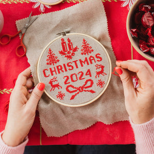 Annual Christmas Cross Stitch Kit 2024/2025 - PDF Download