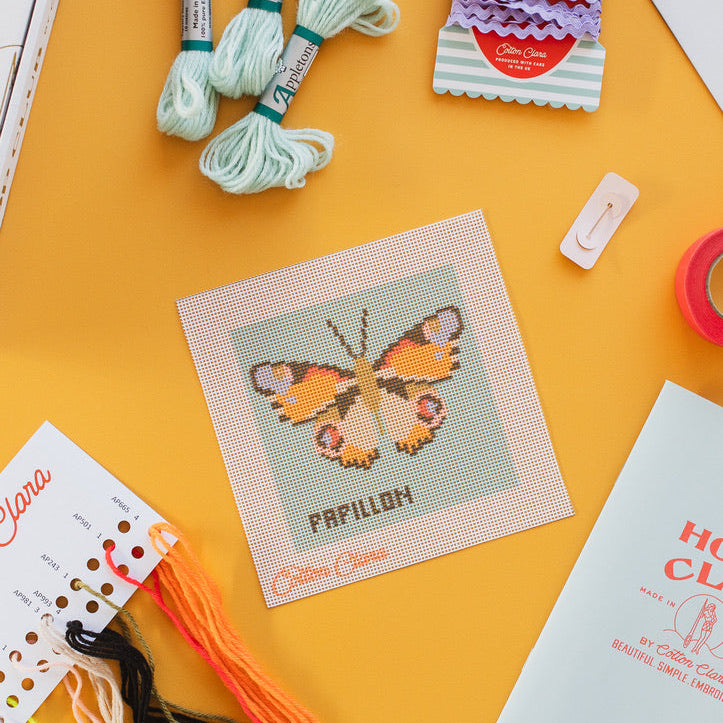 Butterfly Needlepoint - One Off Box