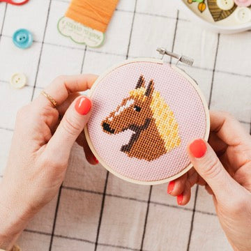Horse Beginner Cross Stitch Kit