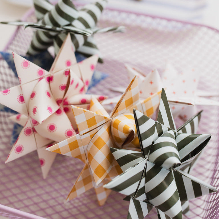 German Froebel Paper Stars Kit