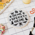 Home Spooky Home Cross Stitch Kit