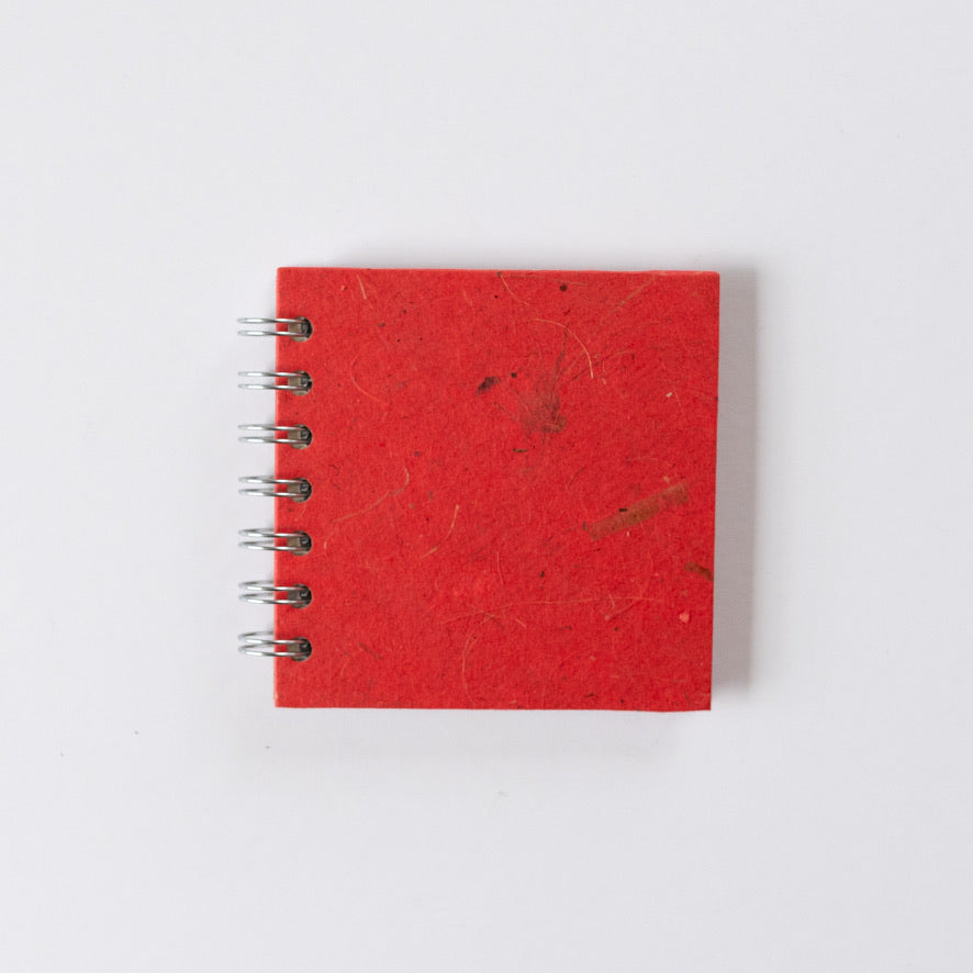 Pink Pig 4 x 4 Inch Sketch Book - Made in the UK