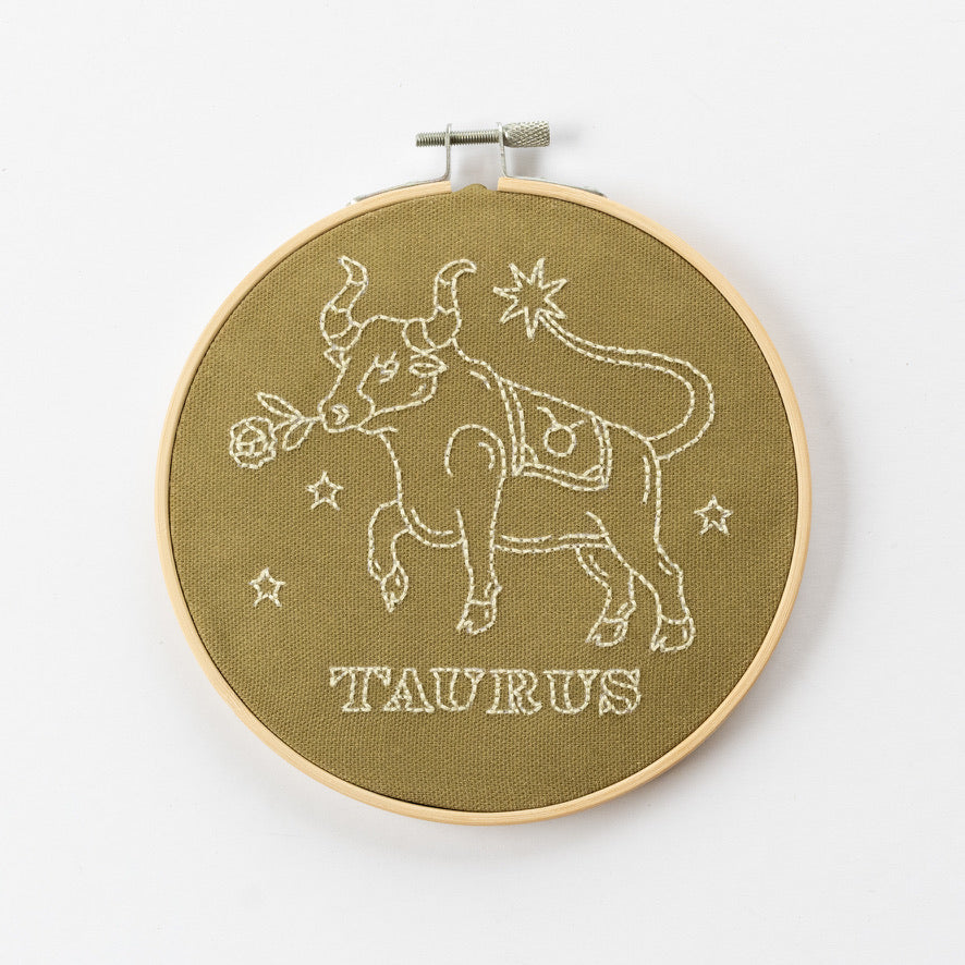 Taurus Embroidery Hoop Kit