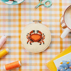 Crab Beginner Cross Stitch Kit