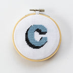 Drop Shadow Alphabet Cross Stitch Kit