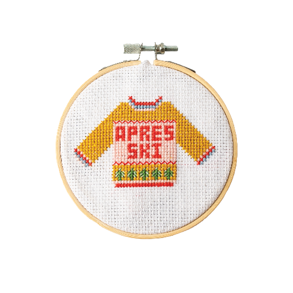 Apres Ski Christmas Jumper Cross Stitch Kit