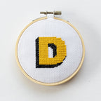 Drop Shadow Alphabet Cross Stitch Kit