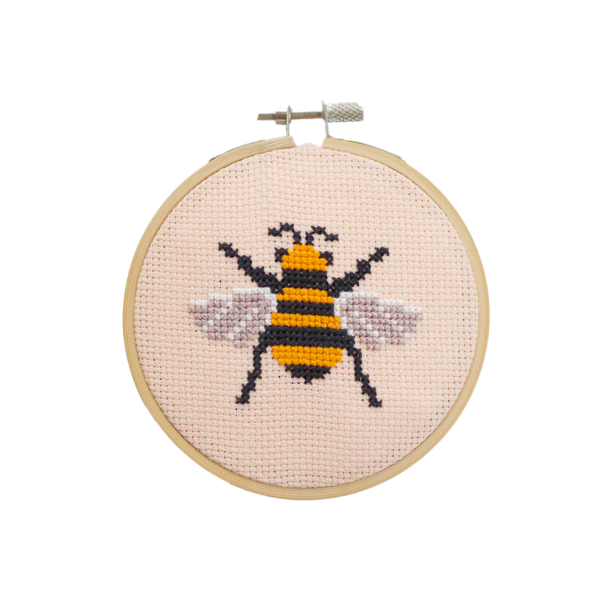 Bee Cross Stitch Kit