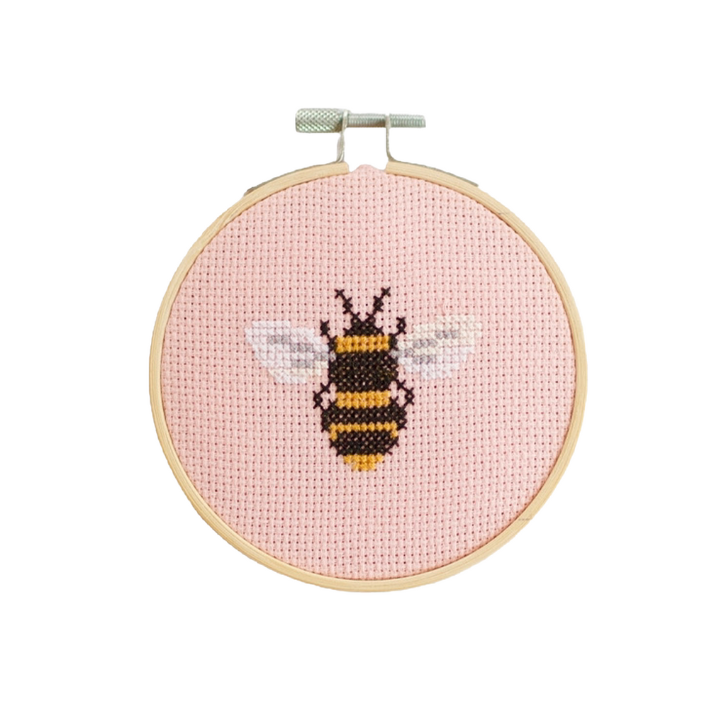 Bee Cross Stitch Kit