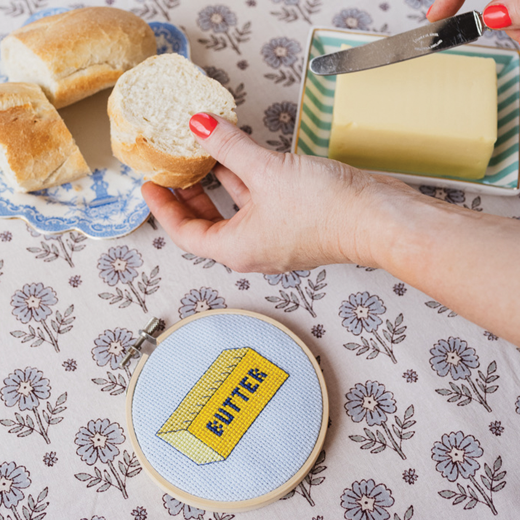 Butter Cross Stitch Kit