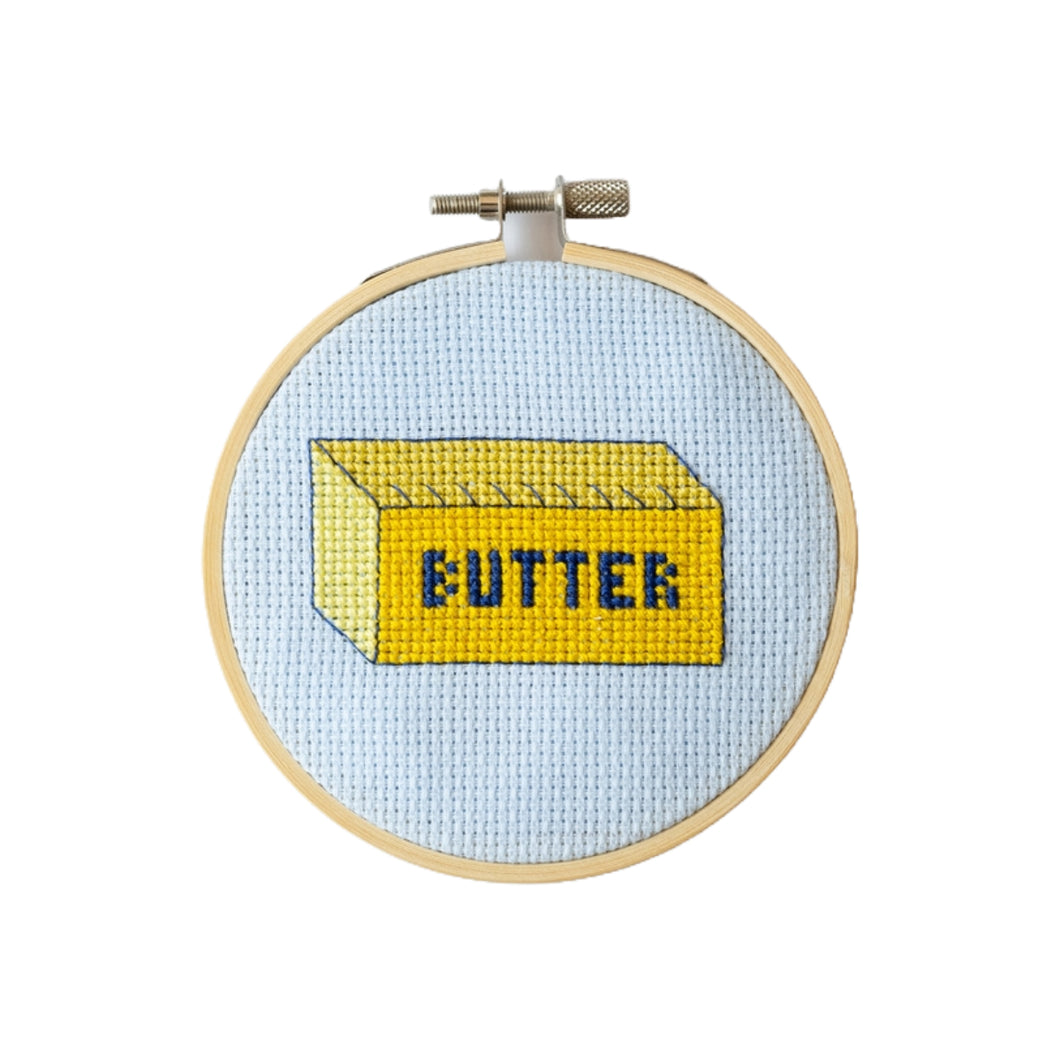 Butter Cross Stitch Kit