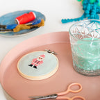 Santa Mini Cross Stitch PDF Pattern – Instant Download