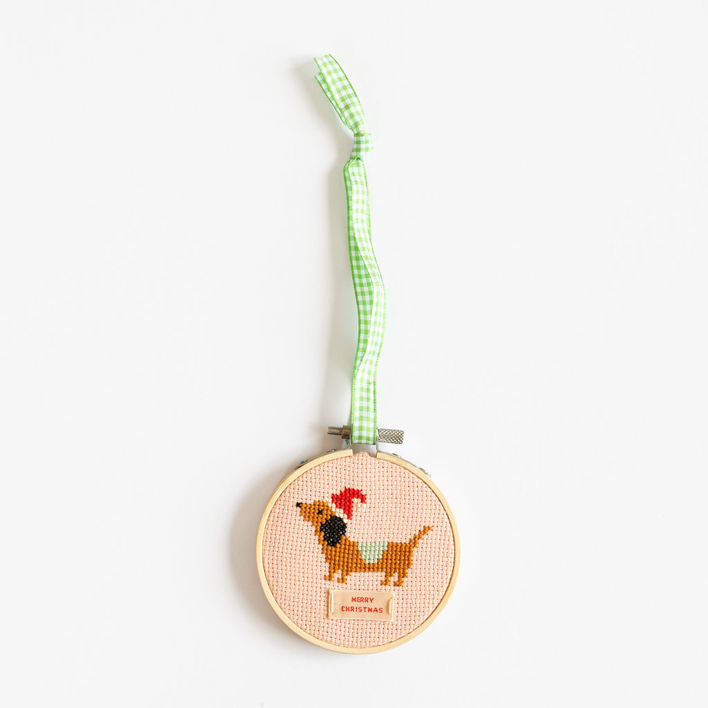 Dachshund Mini Cross Stitch PDF Pattern – Instant Download