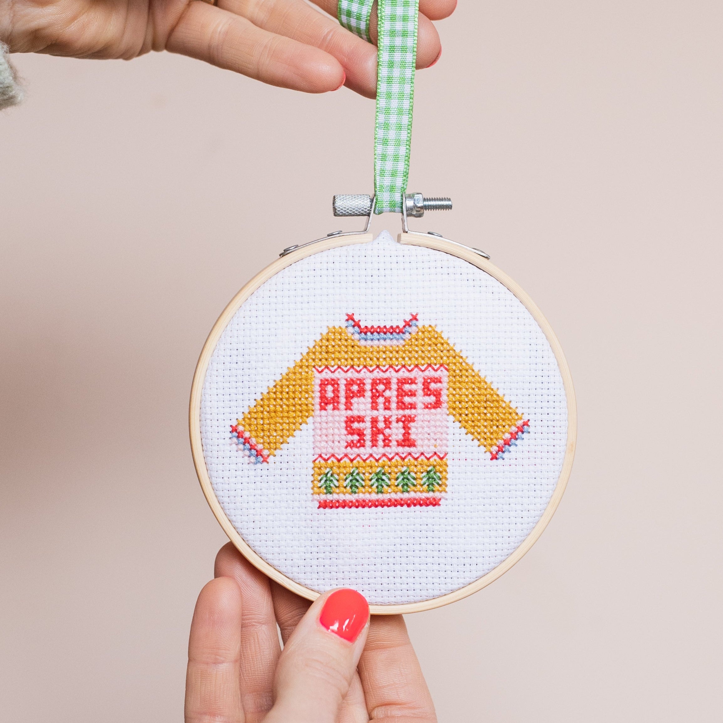 Apres Ski Mini Cross Stitch PDF Pattern – Instant Download