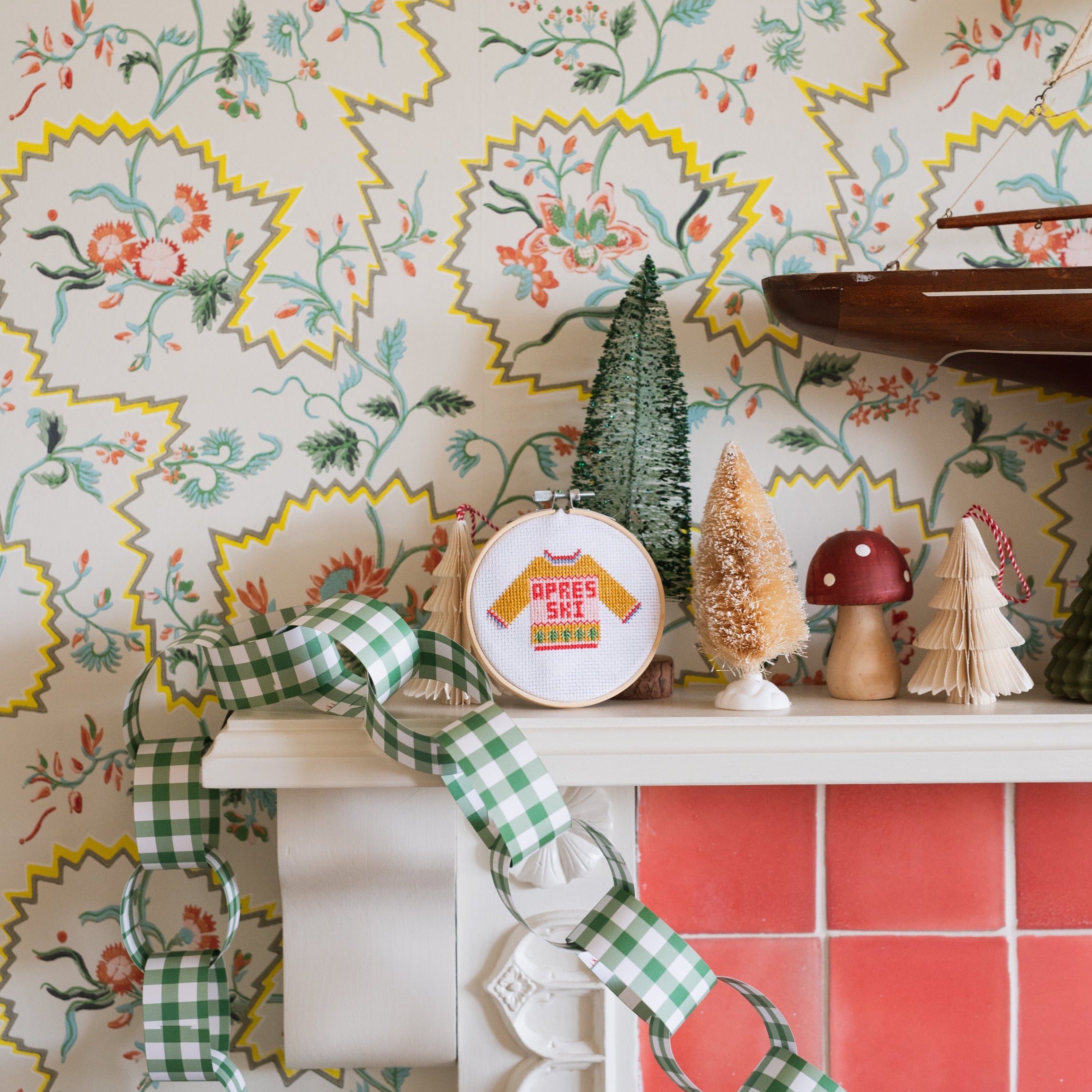 Apres Ski Mini Cross Stitch PDF Pattern – Instant Download